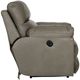 Catnapper® Costa Putty Leather Power Lay Flat Recliner-4