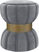 Coaster® Sora Gray Ottoman-0