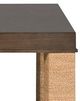 Vanguard® Furniture MIY Woven Dining Table with Lampakanay Leg-1