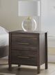 Signature Design by Ashley® Calverson Brown 2-Drawer Nightstand-5