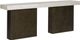 Vanguard® Furniture Vanguard Santa Cruz White Marble Console-0