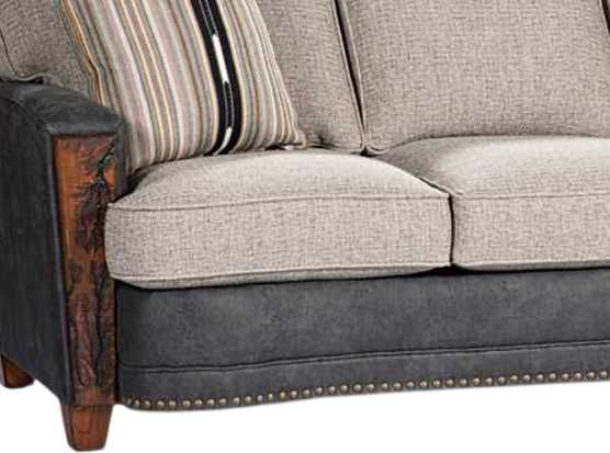 Marshfield Furniture Hollister Black/Gray Sofa-1