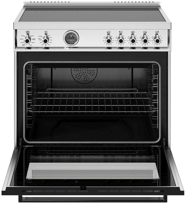 Bertazzoni Professional Series 36" Fingerprint Resistant Stainless Steel Pro Style Induction Range-1