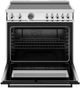 Bertazzoni Professional Series 36" Fingerprint Resistant Stainless Steel Pro Style Induction Range-1