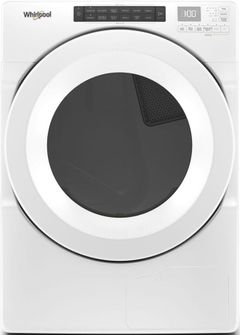 Whirlpool® 7.4 Cu. Ft. White Front Load Ventless Electric Dryer