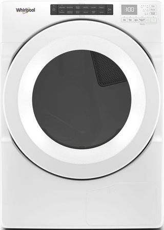 Whirlpool® 7.4 Cu. Ft. White Front Load Ventless Electric Dryer
