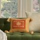 Nourison Home™ Mina Victory Vintage Pillow Rust 14"x18" Throw Pillow-3