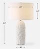 Uttermost® Vieste White Table Lamp-2