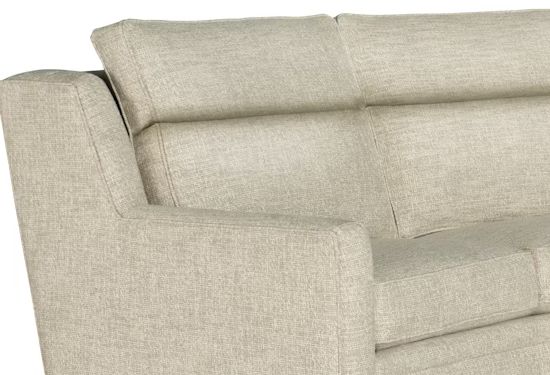 Bradington-Young Customizable Luxe for Living Revelin Angled Sofa with Two Piece Back-1