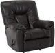 Franklin™ Connery Blaze Slate Manual Swivel Rocker Recliner-0