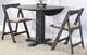 Sunny Designs™ Marina Black Sand Folding Chair-2