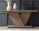 Liberty Furniture Aspen Sky Weathered Saddle Brown Sofa Table-1