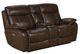 BarcaLounger® Sandover Tri-Tone-Chocolate Power Reclining Loveseat-1