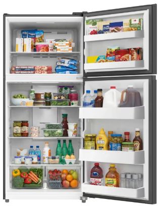 Frigidaire® 30" 19 Cu. Ft. Black Garage Ready Top Freezer Refrigerator-4