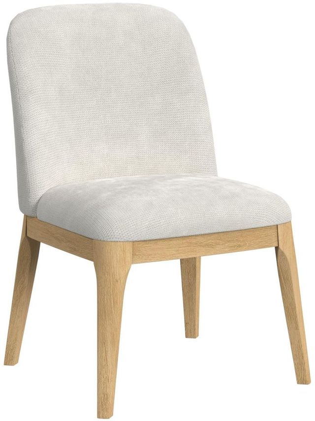 Elements International Sylvie 5-Piece Natural/White Oval Dining Set-3