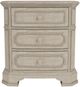 Riverside Furniture Kensington Vintage Linen 3-Drawer Nightstand-1