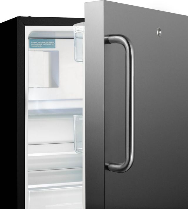 Summit® 2.7 Cu. Ft. Stainless Steel Under the Counter Refrigerator-9