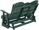 Signature Design by Ashley® Shell Beach Green Wooden Outdoor Glider Loveseat-3