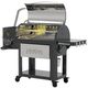Louisiana Grills Founders Legacy 22" Black Freestanding Wood Pellet Grill-3