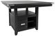 Jofran Inc. Altamonte 7-Piece Dark Charcoal/Gray Dining Set-2