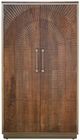 Harp & Finial® Ryan Dark Walnut Tall Cabinet-0