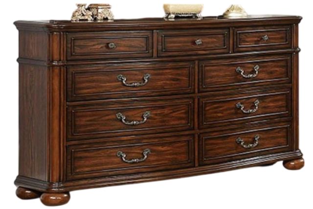 Furniture Of America Janiya Brown Cherry Dresser | Bruxvoort's Home Center  | Pella, IA