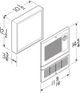 Broan® 3413 BTU's White Wall Heater-3