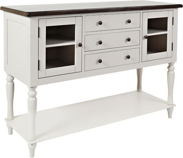 Jofran Inc. Orchard Park Brown/Light Gray Server-0