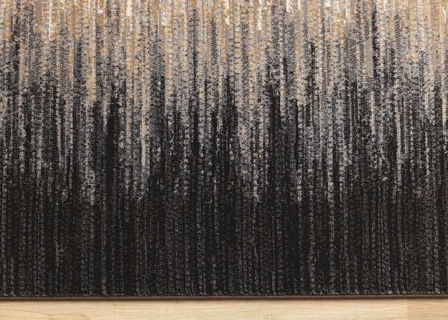 Kalora Interiors Aurora Black/Grey 5'x8' Area Rug-3