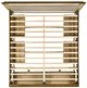 Elements International Harmony Walnut King Storage Panel Bed-2
