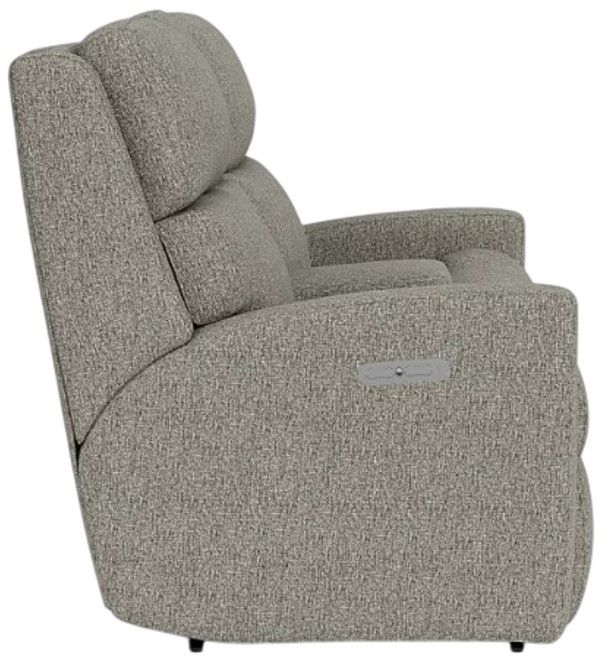 Flexsteel® Customizable Catalina Power Reclining Loveseat with Console and Power Headrests-2