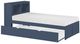 Homelegance® Nora Blue Twin Bookcase Platform Bed-3