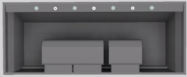 Vent-A-Hood® Designer Series 60" Gunsmoke Wall Mounted Range Hood-1