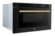 FORNO® Capoliveri Espresso 1.2 Cu. Ft. Black Built In Microwave Drawer-3