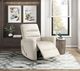 Homelegance® Dimitri Beige Manual Swivel Glider Reclining Chair-1