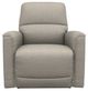 La-Z-Boy® Cade Pebble Chenille Power Rocking Recliner with Headrest and Lumbar-1