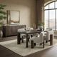 Classic Home Ledro Dark Brown Dining Table-1