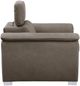Homelegance® Ferriday Taupe Chair with Adjustable Headrest and Pull-Out Ottoman-3
