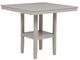 Crown Mark Lester 5-Piece Greige Counter Dining Set-4