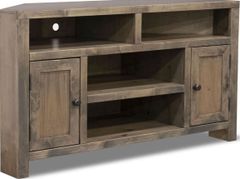 Legends Home Joshua Creek Barnwood 52" Corner TV Console