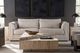 Universal Explore Home™ New Modern Theo Sheldon Ivory Sofa-1