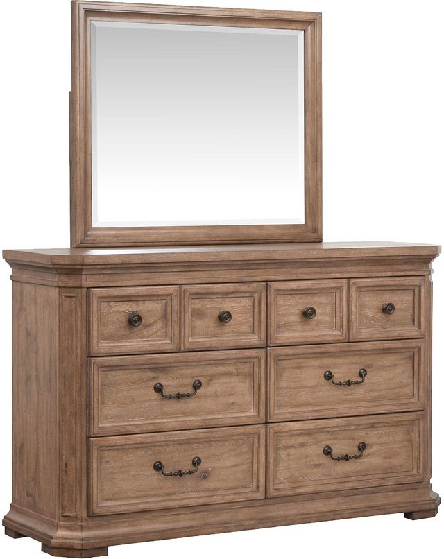 Magnussen Home® Adler Court Florentine Walnut Drawer Dresser-4