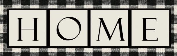 Classy Art Buffalo Plaid Home by Lori Deiter Wall Art-1