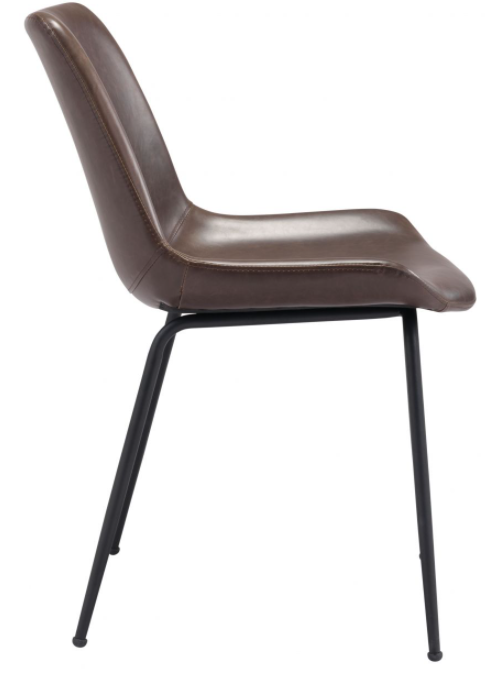 Zuo® Modern Byron Brown Dining Chair-1