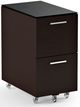 BDI Sequel® 6005 Mobile File Cabinet-Espresso Stained Oak-0