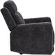 Coaster® Kennett Dark Gray Chenille Upholstered Power Recliner Chair-4