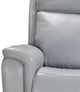 Parker House® Cascade Sea Mist Gray Power Recliner with Power Headrest-3