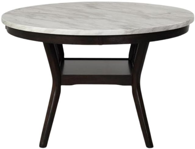 New Classic® Home Furnishings Celeste 5-Piece Black/Espresso Dining Table Set-2