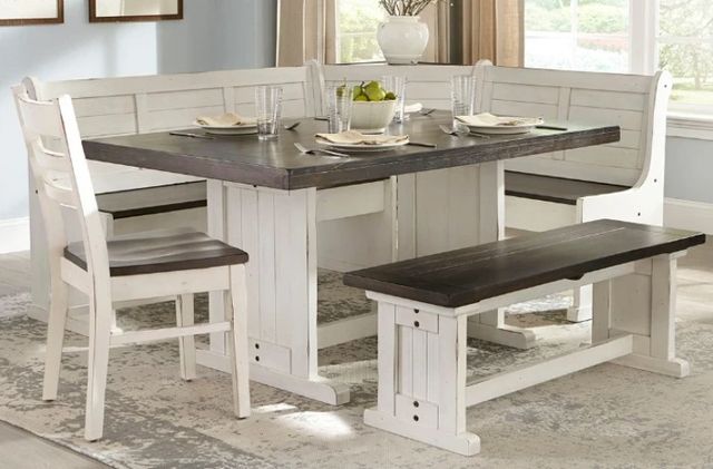 American Wholesale Furniture Chariot House 4-Piece European Cottage Dining Breakfast Noot Set-1