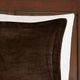 Olliix by Woolrich Alton Brown and Ivory Full/Queen Plush to Sherpa Down Alternative Comforter Set-3